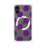 プレミアムパネル with MagSafe［ シンプルドット - Purple ］