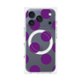 プレミアムパネル with MagSafe［ シンプルドット - Purple ］