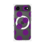 プレミアムパネル with MagSafe［ シンプルドット - Purple ］