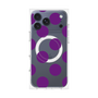 プレミアムパネル with MagSafe［ シンプルドット - Purple ］
