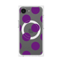 プレミアムパネル with MagSafe［ シンプルドット - Purple ］