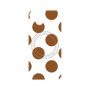 プレミアムパネル with MagSafe［ シンプルドット - Brown ］