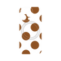 プレミアムパネル with MagSafe［ シンプルドット - Brown ］