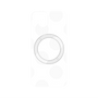 プレミアムパネル with MagSafe［ シンプルドット - White ］