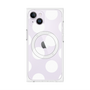 プレミアムパネル with MagSafe［ シンプルドット - White ］