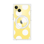 プレミアムパネル with MagSafe［ シンプルドット - White ］