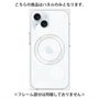 プレミアムパネル with MagSafe［ シンプルドット - White ］