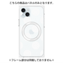 プレミアムパネル with MagSafe［ シンプルドット - White ］