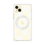 プレミアムパネル with MagSafe［ シンプルドット - White ］