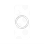 プレミアムパネル with MagSafe［ シンプルドット - White ］