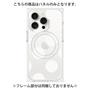 プレミアムパネル with MagSafe［ シンプルドット - White ］