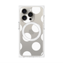 プレミアムパネル with MagSafe［ シンプルドット - White ］