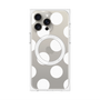 プレミアムパネル with MagSafe［ シンプルドット - White ］