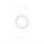 プレミアムパネル with MagSafe［ シンプルドット - White ］