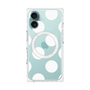 プレミアムパネル with MagSafe［ シンプルドット - White ］