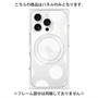 プレミアムパネル with MagSafe［ シンプルドット - White ］