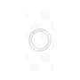 プレミアムパネル with MagSafe［ シンプルドット - White ］