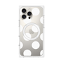 プレミアムパネル with MagSafe［ シンプルドット - White ］