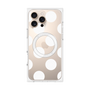 プレミアムパネル with MagSafe［ シンプルドット - White ］