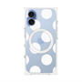 プレミアムパネル with MagSafe［ シンプルドット - White ］