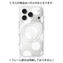 プレミアムパネル with MagSafe［ シンプルドット - White ］