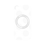 プレミアムパネル with MagSafe［ シンプルドット - White ］