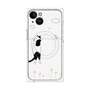 プレミアムパネル with MagSafe［ 夢中に覗く三毛ねこ ］