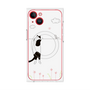 プレミアムパネル with MagSafe［ 夢中に覗く三毛ねこ ］