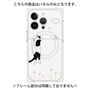 プレミアムパネル with MagSafe［ 夢中に覗く三毛ねこ ］