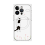プレミアムパネル with MagSafe［ 夢中に覗く三毛ねこ ］