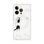 プレミアムパネル with MagSafe［ 夢中に覗く三毛ねこ ］