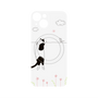 プレミアムパネル with MagSafe［ 夢中に覗く三毛ねこ ］