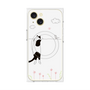 プレミアムパネル with MagSafe［ 夢中に覗く三毛ねこ ］