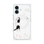 プレミアムパネル with MagSafe［ 夢中に覗く三毛ねこ ］