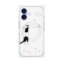 プレミアムパネル with MagSafe［ 夢中に覗く三毛ねこ ］