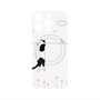 プレミアムパネル with MagSafe［ 夢中に覗く三毛ねこ ］