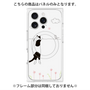 プレミアムパネル with MagSafe［ 夢中に覗く三毛ねこ ］