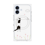 プレミアムパネル with MagSafe［ 夢中に覗く三毛ねこ ］