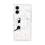 プレミアムパネル with MagSafe［ 夢中に覗く三毛ねこ ］