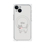 プレミアムパネル with MagSafe［ 蝶ネクタイねこ - White ］