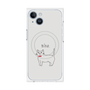 プレミアムパネル with MagSafe［ 蝶ネクタイねこ - White ］