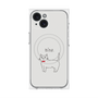 プレミアムパネル with MagSafe［ 蝶ネクタイねこ - White ］