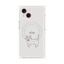 プレミアムパネル with MagSafe［ 蝶ネクタイねこ - White ］