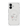 プレミアムパネル with MagSafe［ 蝶ネクタイねこ - White ］