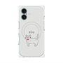 プレミアムパネル with MagSafe［ 蝶ネクタイねこ - White ］