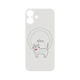 プレミアムパネル with MagSafe［ 蝶ネクタイねこ - White ］