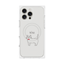 プレミアムパネル with MagSafe［ 蝶ネクタイねこ - White ］