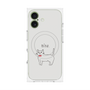 プレミアムパネル with MagSafe［ 蝶ネクタイねこ - White ］