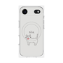 プレミアムパネル with MagSafe［ 蝶ネクタイねこ - White ］