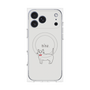 プレミアムパネル with MagSafe［ 蝶ネクタイねこ - White ］